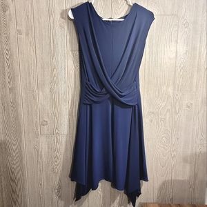 Bluet Blue Sleeveless Dress- LG